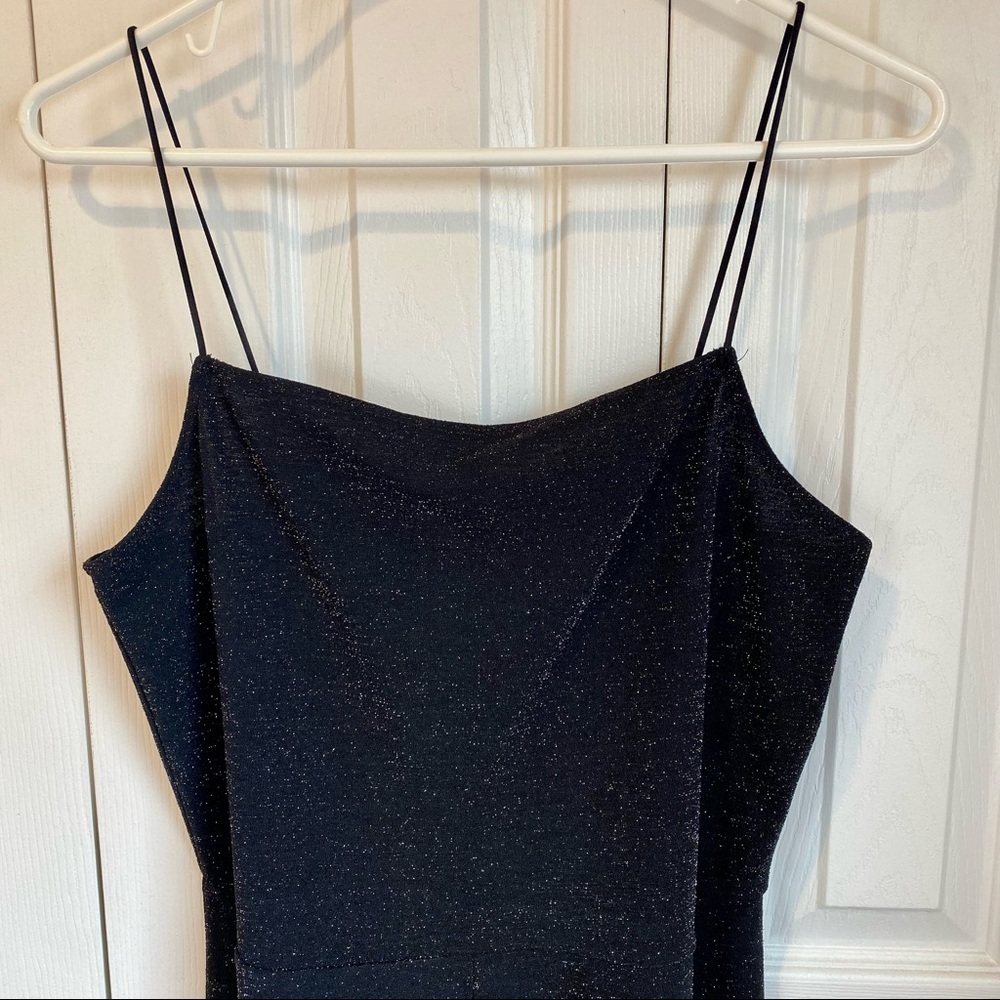 Garage Sparkly Square Neck Romper - Picture 2 of 6